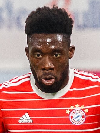 Alphonso Davies portrait