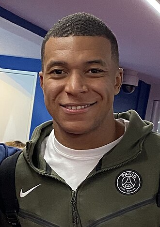 Kylian Mbappé portrait